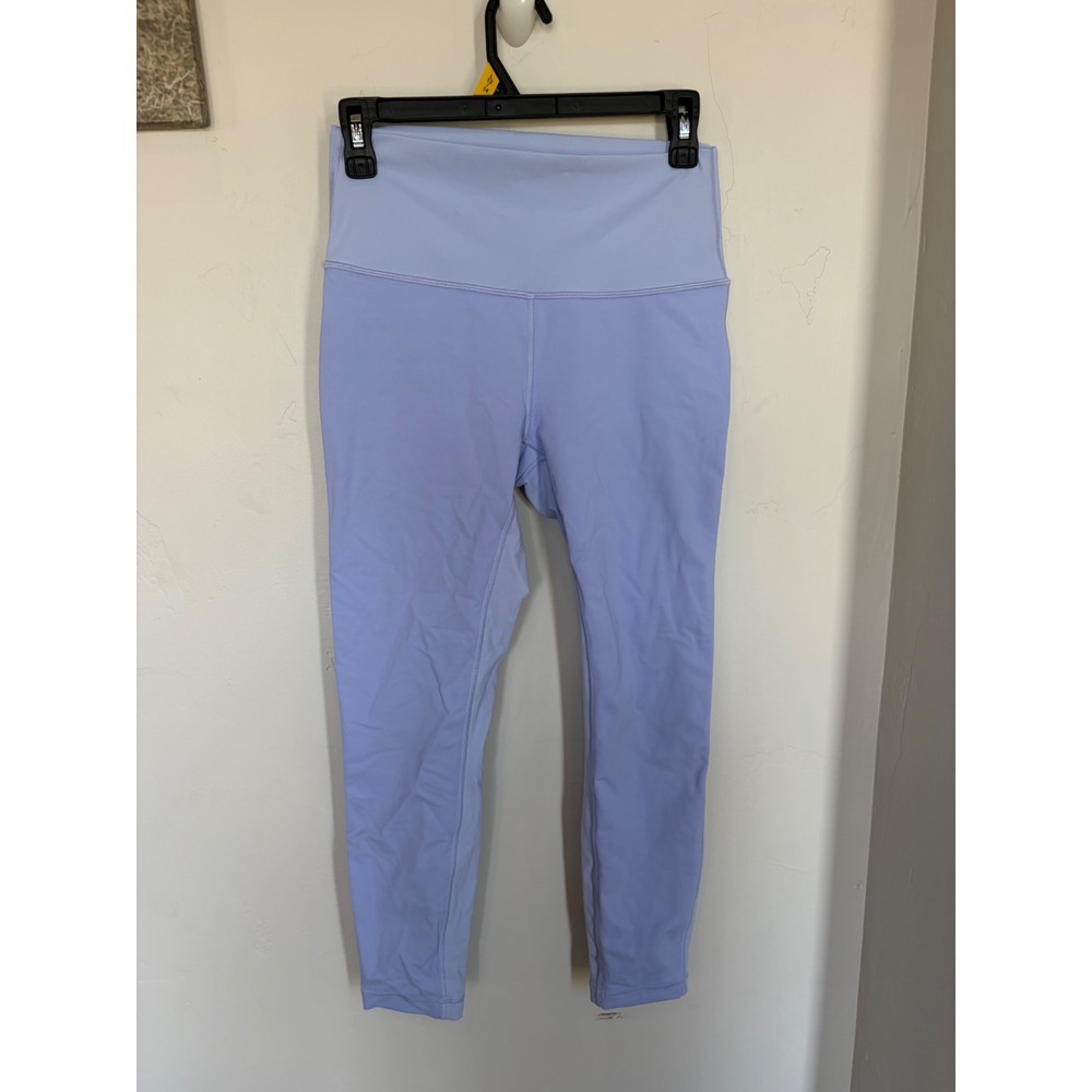 Lululemon Wunder Under High-Rise Tight 25 Luxtreme Lavender Blue Yoga Pants Sz 8
